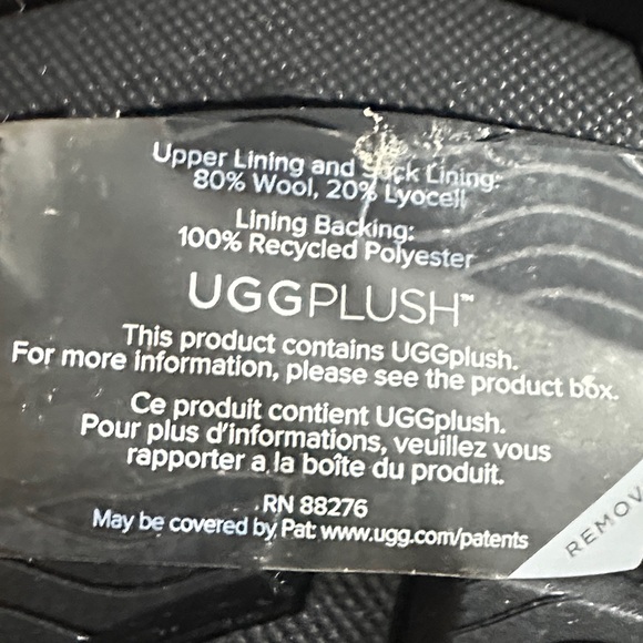 Ugg Raincloud tall boots, black size 10, never worn - Picture 3 of 6